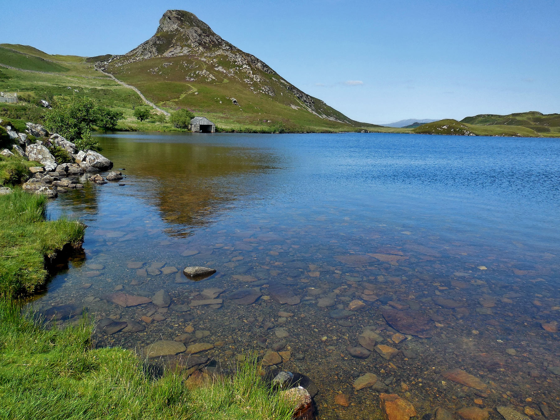 Gregennen lake, Snowdonia National Park
